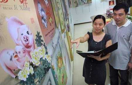 猪年未至八戒抢先红 温州挂历市场预言生肖经济爆发力